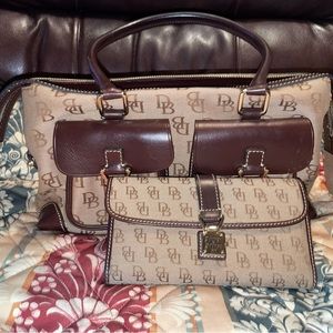 Dooney & Bourke shoulder bag and wallet